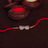 Swage Bro Silver Rakhi For Brother
